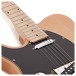 Knoxville Left Handed Electric Guitar by Gear4music, Natural