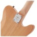 Knoxville Left Handed Electric Guitar by Gear4music, Natural