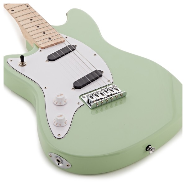 Seattle Left Handed Electric Guitar by Gear4music, Seafoam Green