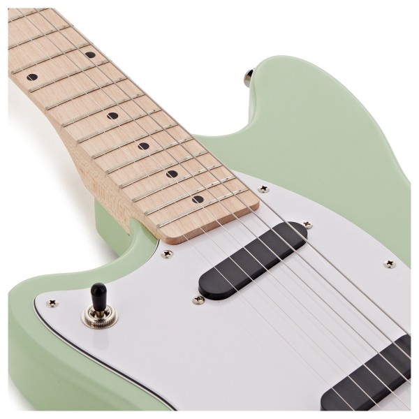 Seattle Left Handed Electric Guitar by Gear4music, Seafoam Green