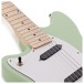 Seattle Left Handed Electric Guitar by Gear4music, Seafoam Green