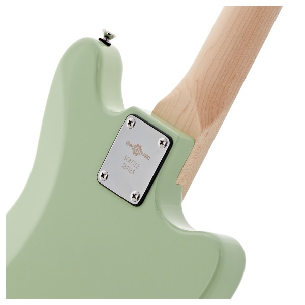 Seattle Left Handed Electric Guitar by Gear4music, Seafoam Green