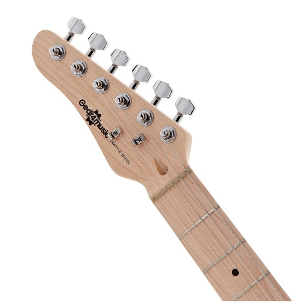 Seattle Left Handed Electric Guitar by Gear4music, Seafoam Green