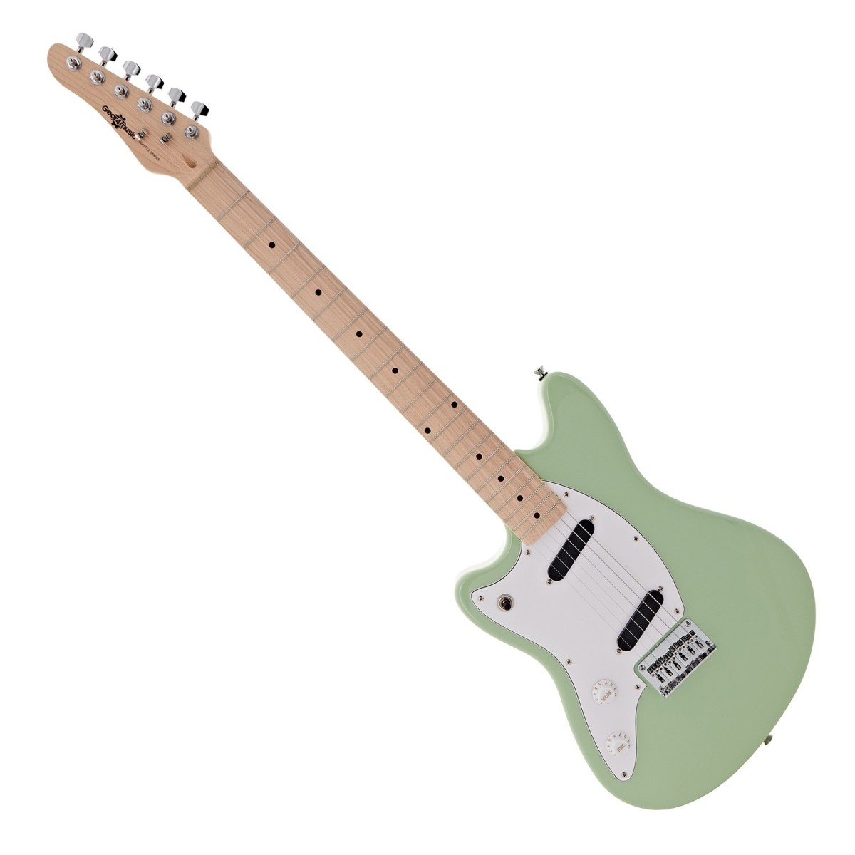 Click to view product details and reviews for Seattle Left Handed Electric Guitar By Gear4music Seafoam Green.
