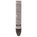 Dunlop Strap D6722 Jacquard, Zebra Cadabra - end