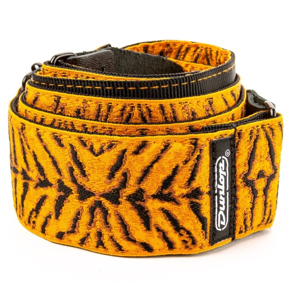 Dunlop Strap D6723 Jacquard, Tiger Eye - coiled