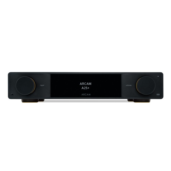 Arcam A25+ Integrated Amplifier with Bluetooth and Auracast - front 