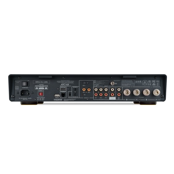 Arcam A25+ Integrated Amplifier with Bluetooth and Auracast - rear 