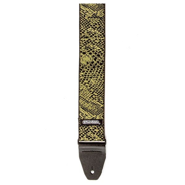 Dunlop Strap D6724 Jacquard, Serpentine - end