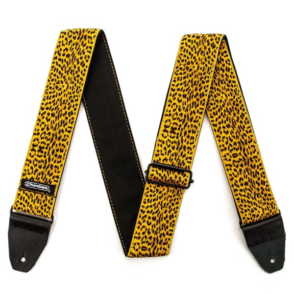 Dunlop Strap D6725 Jacquard, Leopardskin