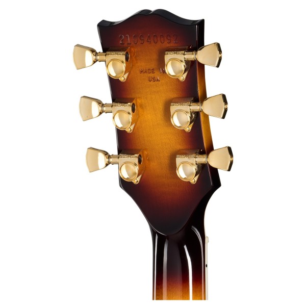 Gibson Les Paul Custom 70s, Tobacco Burst - HEADSTOCK