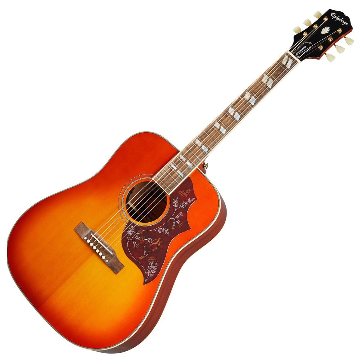 Click to view product details and reviews for Epiphone Hummingbird Standard Cherry Sunburst.