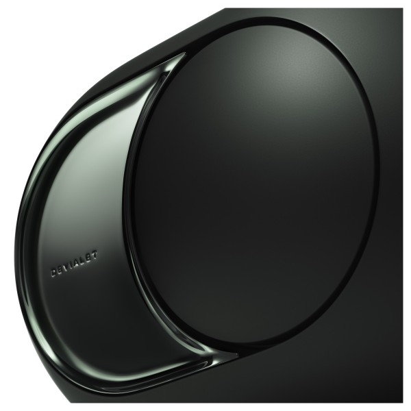 Devialet Phantom Ultimate 108 dB Wireless Speakers (Pair), Deep Forest - side plate 