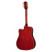 Epiphone Hummingbird Standard EC, Cherry Sunburst - back