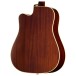 Epiphone Hummingbird Standard EC, Natural - back of body
