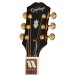Epiphone Hummingbird Standard EC, Natural - headstock