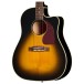 Epiphone J-45 Standard EC, Vintage Sunburst - body