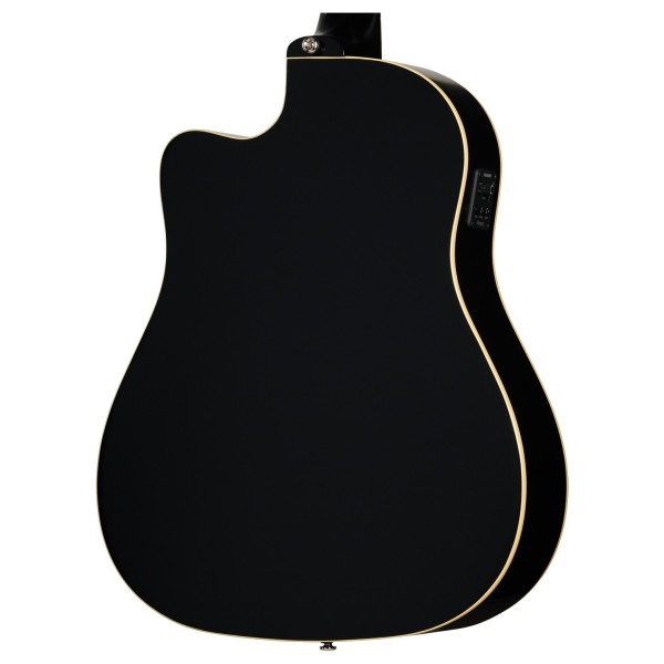Epiphone J-45 Standard EC, Vintage Sunburst - back of body
