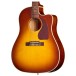 Epiphone J-45 Standard EC, Honey Burst - body