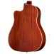 Epiphone J-45 Standard EC, Honey Burst - back of body