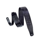 Levys Suede Leather Celtic Knot Emboss, Black