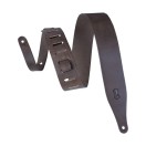 Levys 2.5 Distressed Carving Leather Dark Brown