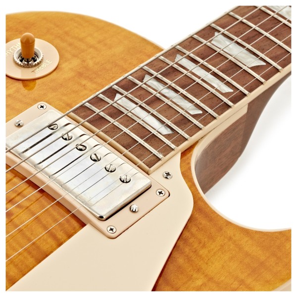 Gibson Les Paul Standard 50s Figured Top, Honey Amber #216730287 - upper bout