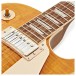 Gibson Les Paul Standard 50s Figured Top, Honey Amber #216730287 - upper bout