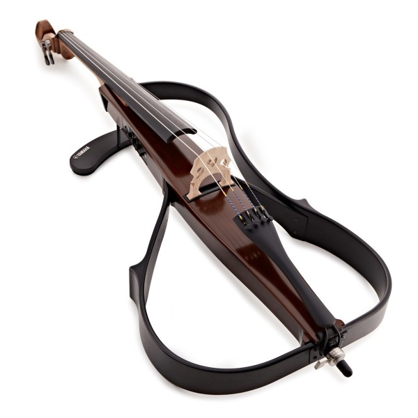 Yamaha SVC300F Silent Cello Full Size, Natural - Angle