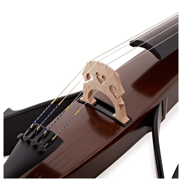 Yamaha SVC300F Silent Cello Full Size, Natural - Bridge