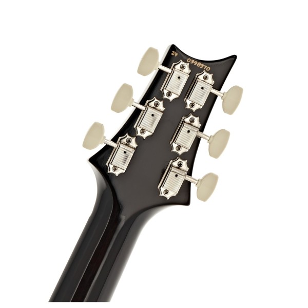 PRS McCarty 594, Black Gold Wraparound Burst - back of headstock