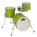 PDP by DW New Yorker 16'' 4pc Shell Pack, Electric Green Sparkle