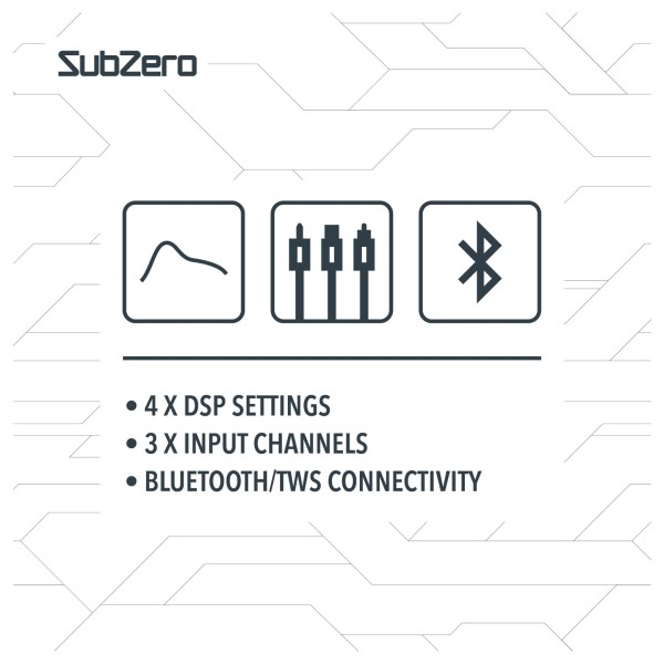 SubZero L48 Bluetooth Column DSP PA System