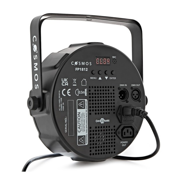 Cosmos 216W RGBWA+UV Flat Par Can