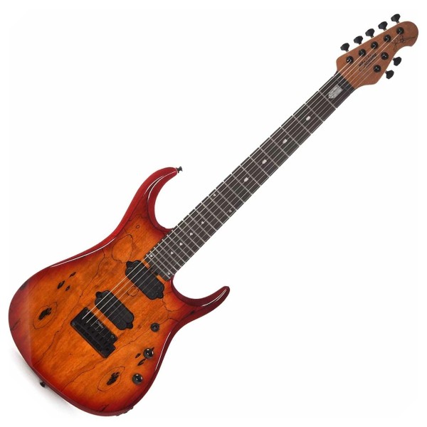 Sterling John Petrucci JP157D Spalted Maple, Blood Orange Burst