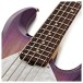 Music Man StingRay Special 5 String H, Purple Sunset - front of neck joint