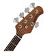 Music Man StingRay Special 5 String H, Purple Sunset - headstock