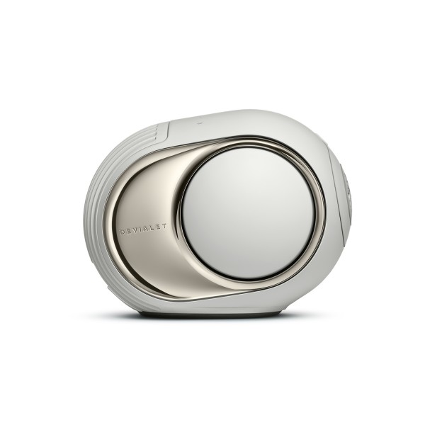 Devialet Phantom Ultimate 98 dB Wireless Speakers (Pair), Light Pearl - right side 