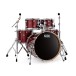 Natal Arcadia 20'' Fusion 5pc Drum Kit, Red Strata
