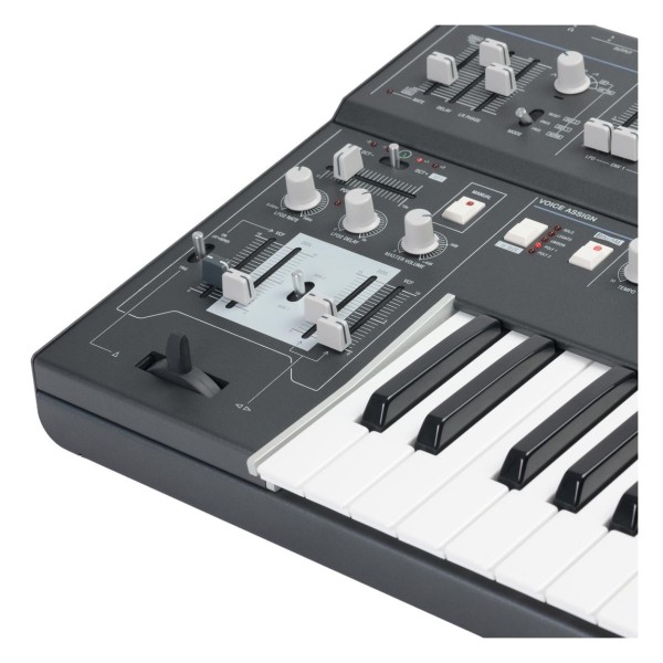 UDO Super 6 Synthesizer, Black (Ex Demo) - Detail