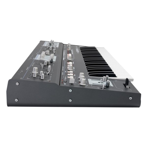 UDO Super 6 Desktop Synthesizer, Black - Ex Demo - Side