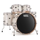 Natal Arcadia Pack de 5 Cascos de 22", White Swirl - Edici&oacute;n Limitada