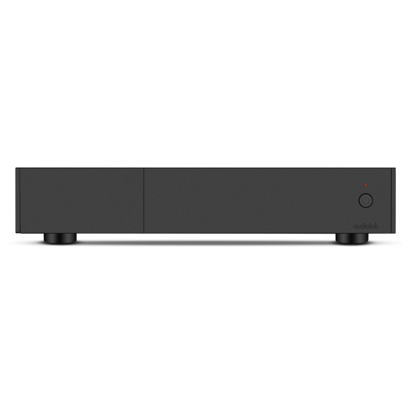 Audiolab 9000-P Stereo Power Amplifier - Dual-Mono Class AB, Black - front 