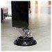 Upright Piano Castor Cups by Gear4music, Black