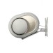 Devialet Gecko Phantom Ultimate 98 dB Wall Mount (Single), Light Pearl - side profile 