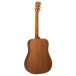 Tanglewood TM5E Metropolitan Dreadnought Electro Acoustic, Koa - back