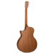 Tanglewood TM6E Metropolitan Auditorium Venetian Cutaway Electro Acoustic, Koa - back