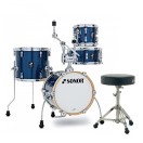 Sonor AQX 14'' Micro Shell Pack w/Free Throne, Blue Ocean Sparkle