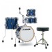 Sonor AQX 14'' Micro Shell Pack w/Free Throne, Blue Ocean Sparkle
