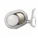 Devialet Gecko Phantom Ultimate 108 dB Wall Mounts (Pair), Light Pearl - side context 